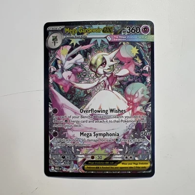 Mega Gardevoir EX 178/132 Mega Evolución Ilustración Especial Tarjeta Pokémon Rara Foto 1 de 2