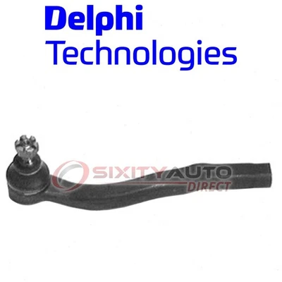 Delphi Front Left Outer Steering Tie Rod End for 1989-1991 Sterling 827 Gear hc Foto 1 de 4