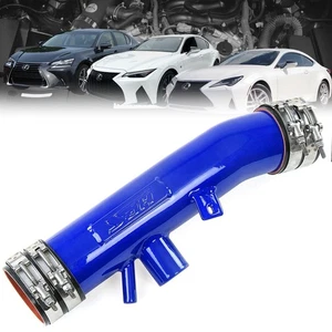HPS Blue Post MAF Air Intake Tube For 13+ GS350 IS300 IS350 RC300 RC350 F Sport - Picture 1 of 4