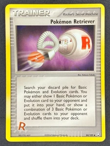 Pokémon Pokémon Retriever 84/109 TRR EX Team Rocket Returns LP/NM - Picture 1 of 2
