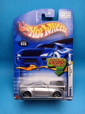 Mattel Hot Wheels 2002 Primeras Ediciones 26 de 42 Nissan Z Coleccionista Nº038 Plateado Foto 1 de 4