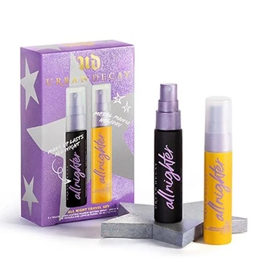 NEW - Urban Decay Icons All Night Boxed Travel Set **RRP £32.00** 💜 FREE 🚚  - Image 1 of 4