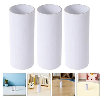  20PCS DIY Crafts Cardboard Tubes: 4" x 2" x 0.06" Toilet Paper Rolls for Crafts - Image 1 of 4
