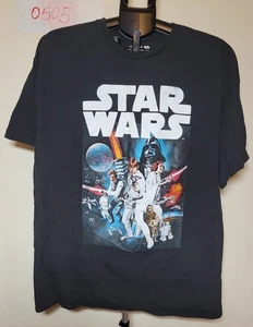 Star Wars T-Shirt schwarz Grafik - XXL (0505) - Bild 1 von 3