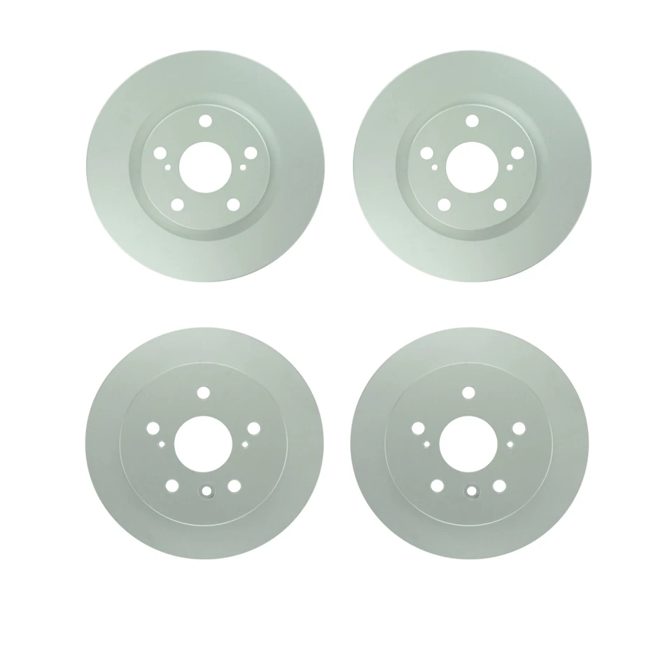 Kit de rotores de freno de disco Bosch QuietCast delanteros 296 mm y traseros 281 mm para Toyota Avalon Foto 1 de 1