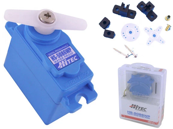 Hitec HS-5086WP Digital Waterproof Metal Gear Top BB Servo HS5086WP/HS5086/5086 - Image 1 of 1