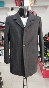 CAPPOTTO PIERO GAZZARRINI Uomo Man Grigio tg 48 GC237LZ - Picture 1 of 9