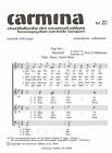 Carmina Nr. 20: Schwedische Volkslieder - Swedish folksongs Choir SATB  Choral