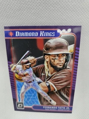 2021 Panini Donruss Optic Diamond Kings Fernando Tatis Jr. San Diego Padres #27 - Image 1 of 2