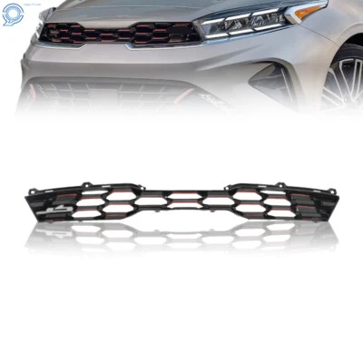 Fit For Kia Forte GT 1.6L 2022-2023 86350-M6610 Front Bumper Upper GRILLE Red Foto 1 de 4