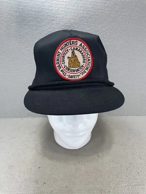 De colección The Varmint Hunters Association Inc. Parche de Seguridad Sombrero Gorra Coyote Lobo Insignia Foto 1 de 4