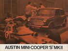 Austin Mini Cooper S 1275 Mkii 1969-70 Uk Market Sales Brochure