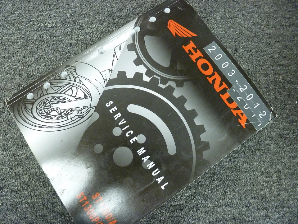 2011 & 2012 Honda Model ST1300 A P PA Motorcycle Shop Service Repair Manual - Image 1 of 1