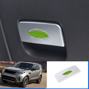 For Land Rover Discovery 2017-24 Matte Silver Co-Pilot Storage Box Handle Cover