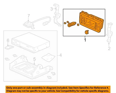 Pantalla de infoentretenimiento usada se adapta a: 2000 Acura Rl pantalla tablero navegación Gra Foto 1 de 3