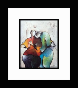 David Schluss • 'Romance' - Custom Framed Art Print - Picture 1 of 1