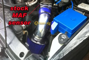Blue Air Intake System Kit + Filter For 1996-2001 Oldsmobile Bravada 4.3L V6 - Picture 1 of 1