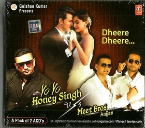 YO YO HONEY SINGH VS MEET BROS -BRAND NEW BOLLYWOOD  2CD SET - FREE UK POST - Picture 1 of 2