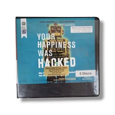 Your Happiness was Hacked by Vivek Wadhwa & Alek Salkever Audio Book CD 5 Discs - Image 1 of 4