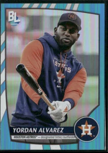 2023 Topps Big League #272 Yordan Alvarez Blue Foil - Picture 1 of 2