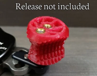 === Carter Ultraview TruBall Release CONTOUR Thumb Button Peg Knobs in 3 Sizes - Image 1 of 3