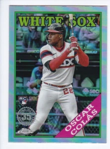 2023 Topps Chrome Update #88CU-14 OSCAR COLAS RC 1988 Topps 35th Anniv ROOKIE - Picture 1 of 4