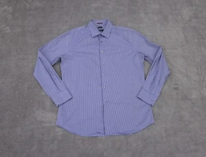 Camisa Paul Smith Hombre 17. Cuello de 5 pulgadas a cuadros ajustado manga larga con botones - Imagen 1 de 11
