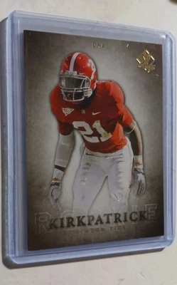 2012 SP Authentic Rookie Dre Kirkpatrick # 117 - Image 1 of 2