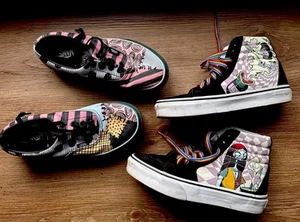 Vans X The Nightmare Before Christmas Era Stacked Salley Shoes Sz 7 LOT - Picture 1 of 6