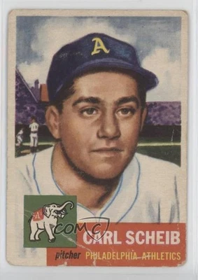 1953 Topps Carl Scheib #57 - Image 1 of 2