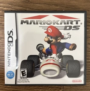 Nintendo DS MarioKart DS Racing Game Case, Manual, and Cart, Tested - Picture 1 of 4