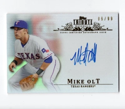 Topps Tribute Auto 2013/99 Mike Olt Rangers #TA-MO Foto 1 de 2