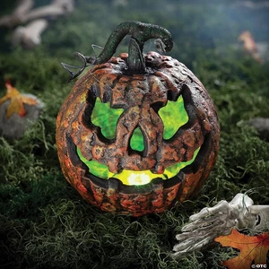 WAIT 4 IT! HALLOWEEN 2025 PROP ROTTED TALKING PUMPKIN LIGHTED DECOR PRE SALE - Picture 1 of 3