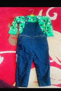 Ted Baker Boys Baby Shirt Jeans, Bottom 2 Piece Outfit Set Size 09 - 12 Months - Picture 1 of 4