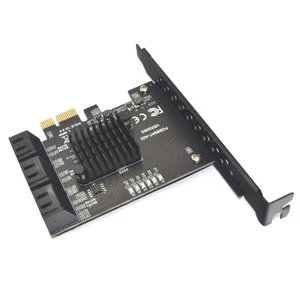 Multiplier Expansion Card SATA 3.0 PCIE Controller Add on Card Riser R8R37277 - Afbeelding 1 van 6