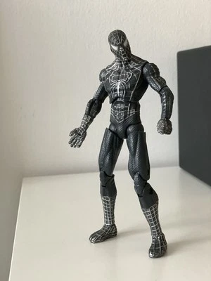 Spiderman 3 Black suit Hasbro 2008 action figure RARE - Immagine 1 di 4