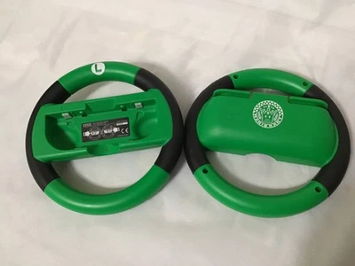 HORI Oficial Nintendo Switch Mario Kart Racing Wheel Luigi, Lote de 2 Foto 1 de 4