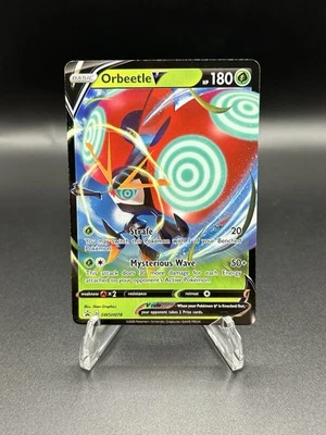 Orbeetle V SWSH078 SWSH: Sword & Shield Black Star Promo Card - Image 1 of 2