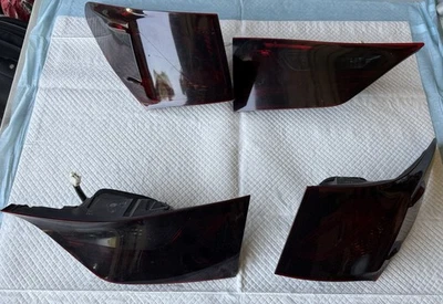 13 14 15 Juego de luces traseras Lexus GS350 LUCES TRASERAS DERECHA IZQUIERDA TINTADAS OEM NEGRO Foto 1 de 4