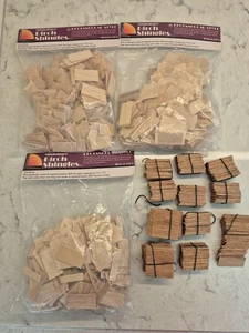 Vintage Dollhouse Birch Roofing Shingles Lot of 3 pks. 1200 Pcs Plus  Hobby Wood - Picture 1 of 10