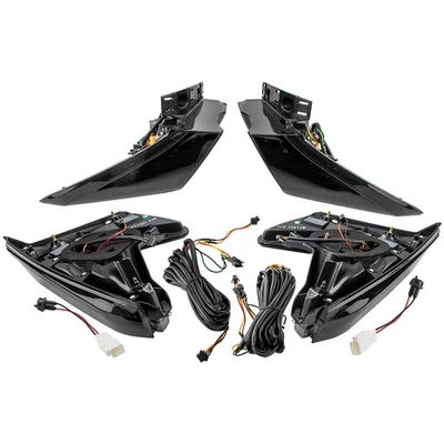 Smoked LED Tail Light Pair For Toyota C-HR 2018-2021 Rear Left Right Brake DRL - Image 1 of 4