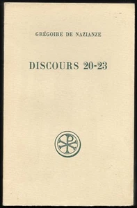 Grégoire De Nazianze , Discours 20 - 23.  Editions du Cerf,  Paris 1980. - Picture 1 of 1