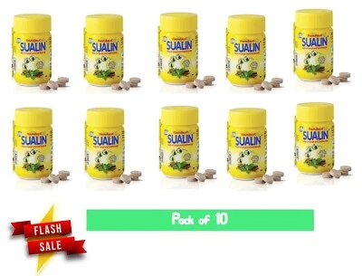 SUALIN PARA LA TOS Y EL HERPES LABIAL REMEDIO DE GARGANTA POR HAMDARD 600 COMPRIMIDOS 2026 CADUCIDAD Foto 1 de 4