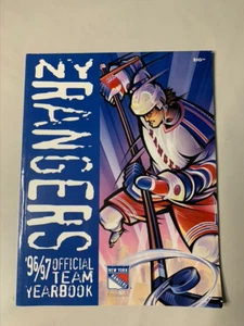 New York Rangers 1996-1997 Official Team Yearbook Wayne Gretzky Brian Leetch - Picture 1 of 3