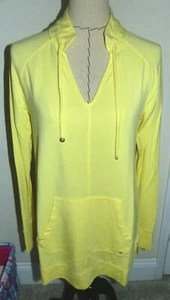 LILLY PULITZER Cassie Popover Pullover Top UHR HILL GELB Größe Medium EEUC - Bild 1 von 5