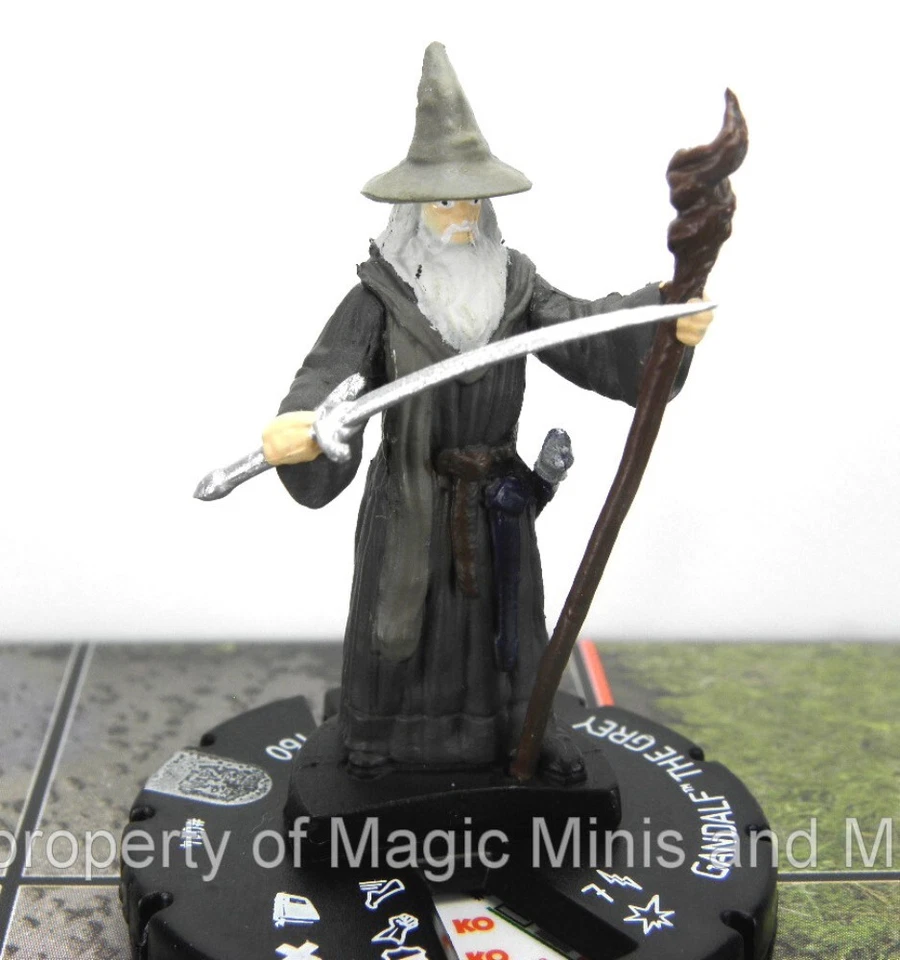 The Hobbit Desolation of Smaug ~ GANDALF THE GREY #014 HeroClix rare miniature - Image 1 of 1
