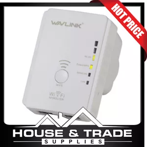 WAVLink Wi-Fi Range Extender N300 Up To 300Mbps YN8370 - Picture 1 of 3