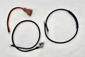 NEW! 1965 - 1966 FORD MUSTANG Battery Cable Set 289 V8 Set of 3 - Picture 1 of 7