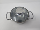 BERNDES 3 QT Induction Cooking Pot Stainless Steel w/ Handles and Lid Germany