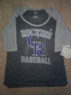 (2025-2026) Camisa Jersey Colorado Rockies ($32) mlb MUJER/MUJER (s-pequeña) Foto 1 de 2